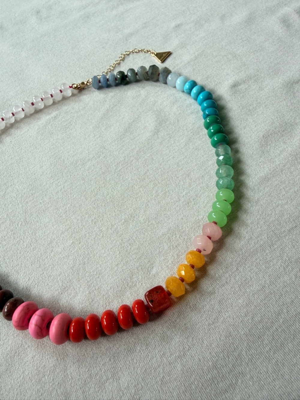 Anthropologie Multicolor Beaded Necklace - Picture 3 of 4